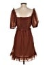 by the River 100% Polyester Brown Casual Dress Size S - photo 2