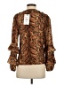 Zara Brown 3/4 Sleeve Blouse Size S - photo 2