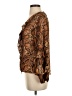 Zara Brown 3/4 Sleeve Blouse Size S - photo 5