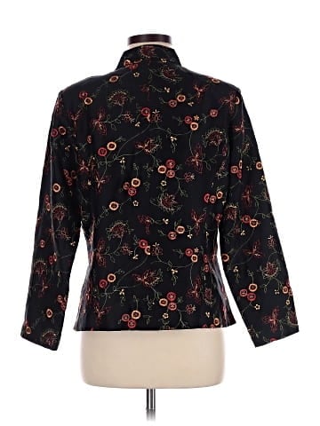 Silkland Long Sleeve Silk Top (view 2)