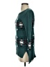 Hollister Argyle Teal Pullover Sweater Size XS - photo 5