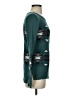 Hollister Argyle Teal Pullover Sweater Size XS - photo 4