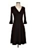BCBGMAXAZRIA Solid Brown Cocktail Dress Size S - photo 1