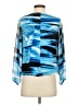 Alfani Blue 3/4 Sleeve Blouse Size P (petite) - photo 2