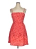Shein 100% Polyester Hearts Red Cocktail Dress Size XL (tall) - photo 1