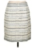 Tabitha Stripes Ivory Casual Skirt Size 4 - photo 2