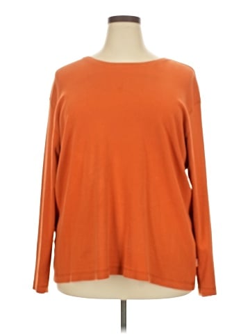 Elisabeth by Liz Claiborne Long Sleeve T-Shirt (view 1)
