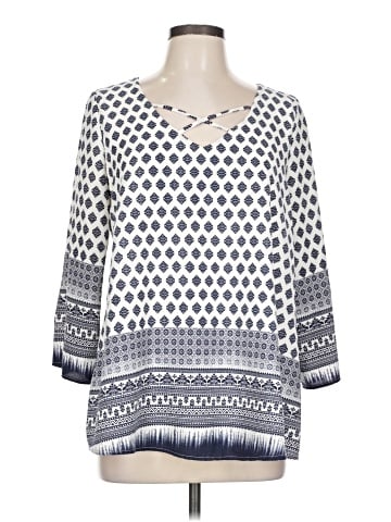 MTS 3/4 Sleeve Blouse (view 1)
