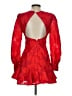 Saints + Secrets 100% Polyester Hearts Red Cocktail Dress Size S - photo 2