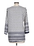 MTS Blue 3/4 Sleeve Blouse Size L - photo 2