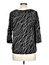 MICHAEL Michael Kors Black 3/4 Sleeve Top Size L - photo 2