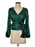 Meraki Green 3/4 Sleeve Blouse Size S - photo 1