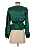 Meraki Green 3/4 Sleeve Blouse Size S - photo 2