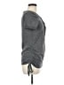 Shein Gray Short Sleeve Top Size 6 - photo 4