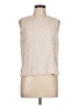Christopher & Banks Ivory Sleeveless Blouse Size L - photo 1