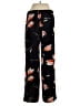Zara Basic Floral Black Casual Pants Size S - photo 2
