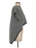 Abbey Glass Houndstooth Gray Short Sleeve Top Size XS - photo 4