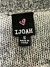 I. Joah 100% Polyester Tie-dye Silver Pullover Sweater Size S - photo 7