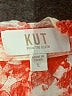 Kut from the Kloth Orange Short Sleeve Blouse Size L - photo 7