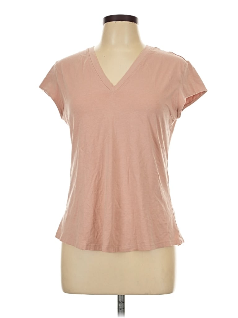 Pre-owned Universal Standard Short Sleeve T-shirt In Brown