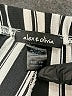 Alex & Olivia Stripes Silver Casual Pants Size M (petite) - photo 7