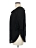 Just Quella 100% Viscose Black 3/4 Sleeve Blouse Size 8 - photo 5