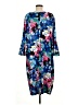Calvin Klein Print Blue Casual Dress Size M (estimated) - photo 2