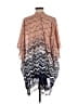 Unbranded 100% Polyester Pink Tan Kimono One size - photo 2