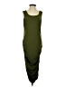 Assorted Brands Solid Green Casual Dress Size S - photo 1