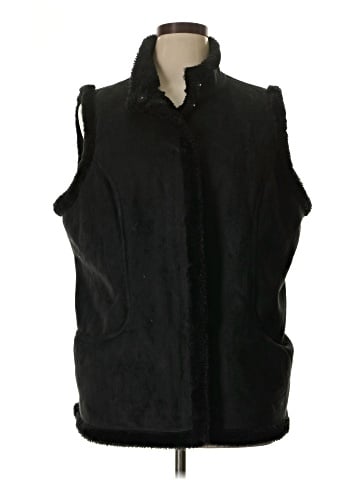 D&Co. Faux Fur Vest (view 1)