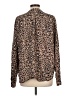 Assorted Brands 100% Viscose Animal Print Brown Long Sleeve Blouse Size L - photo 2