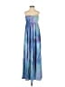 Assorted Brands Tie-dye Blue Cocktail Dress Size S (estimated) - photo 1