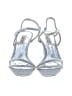 Badgley Mischka Silver Gray Wedges Size 6 - photo 2
