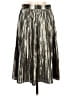J.Crew Collection Metallic Silver Gold Casual Skirt Size 6 (petite) - photo 1