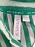 Joyspun Stripes Green 3/4 Sleeve Button-Down Shirt Size S - photo 7