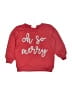 Mud Pie Red Pullover Sweater Size 12-18 mo - photo 1