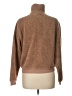 Topshop 100% Polyester Hearts Brown Pullover Sweater Size 10 - photo 2