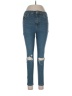 Topshop Hearts Blue Jeans Size 30 waist - photo 1