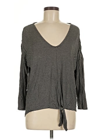 Bordeaux 3/4 Sleeve T-Shirt (view 1)
