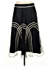 Ann Taylor LOFT 100% Polyester Graphic Black Formal Skirt Size 8 - photo 2