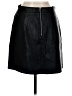 Zara Basic Black Faux Leather Skirt Size M - photo 2