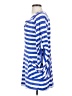 Saint Tropez West Blue 3/4 Sleeve Blouse Size XS - photo 5