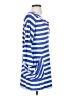 Saint Tropez West Blue 3/4 Sleeve Blouse Size XS - photo 4