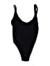 DIXPERFECT Solid Black One Piece Swimsuit Size S - photo 1