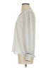 Ann Taylor LOFT Silver Long Sleeve Top Size S - photo 5