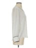 Ann Taylor LOFT Silver Long Sleeve Top Size S - photo 4