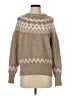 RDI Chevron-herringbone Tan Pullover Sweater Size S - photo 1