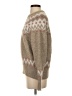 RDI Chevron-herringbone Tan Pullover Sweater Size S - photo 5
