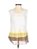 Unbranded Yellow Sleeveless Blouse Size S - photo 1