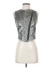 Georgie 100% Polyester Silver Sleeveless Top Size XS - photo 1